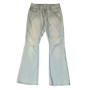 Chip & Pepper Laguna Beach flare jeans light wash size 7